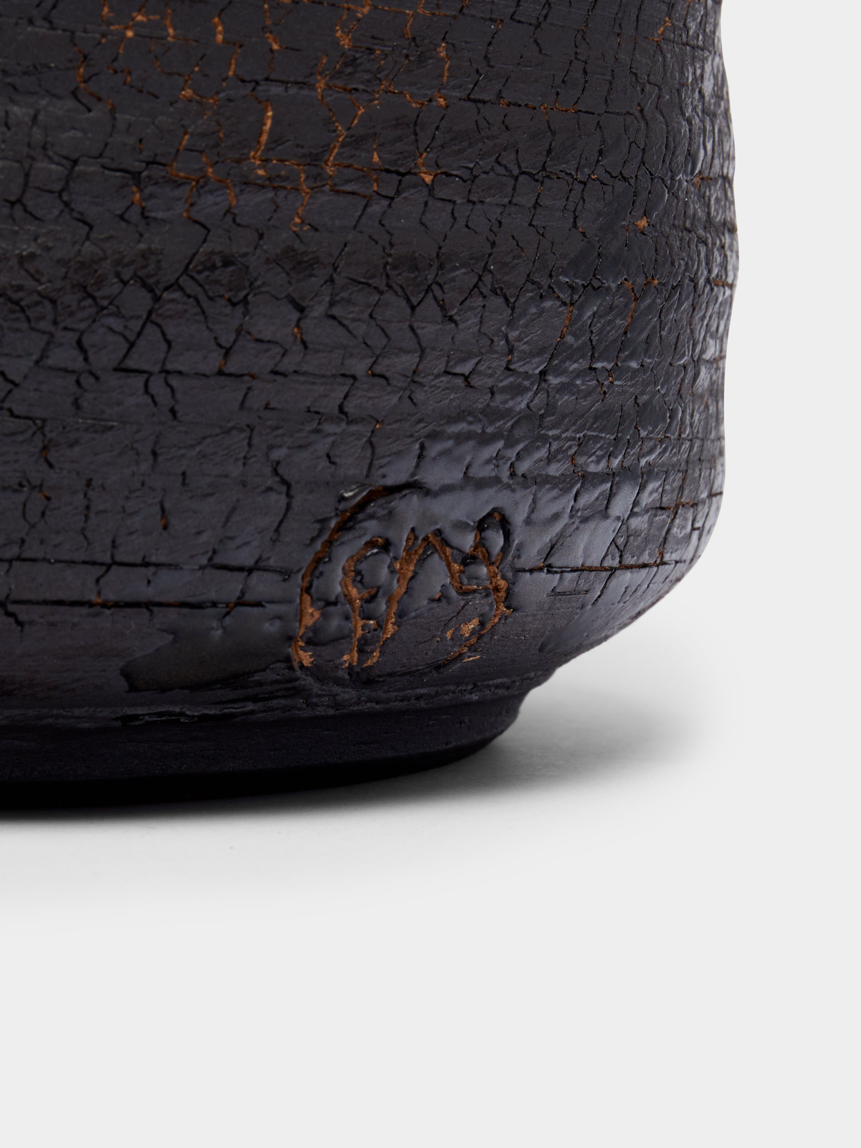 Hand-Thrown Stoneware Vase (8.5in/21.5cm)