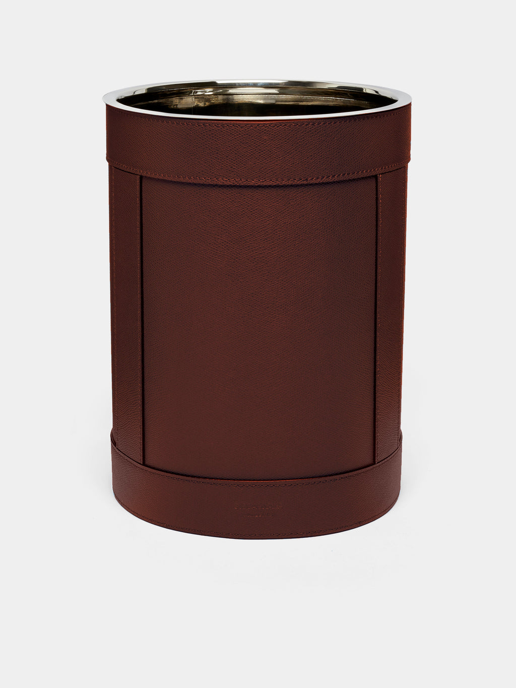 Brus Leather Wastepaper Bin