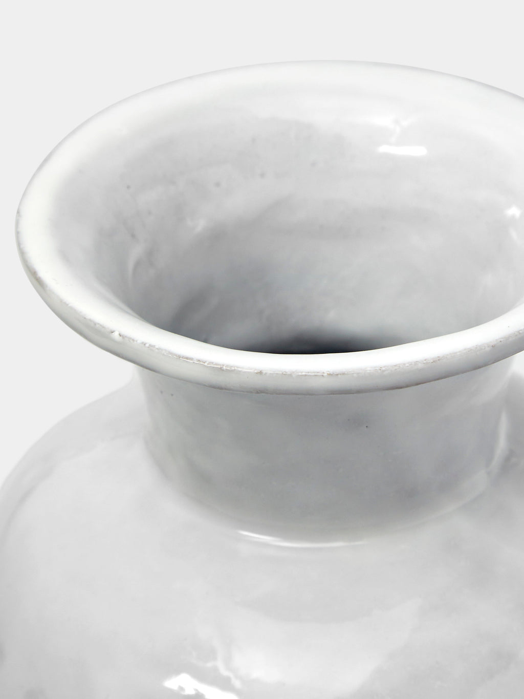 Colbert Hand-Glazed Ceramic Vase (10in/25.5cm)