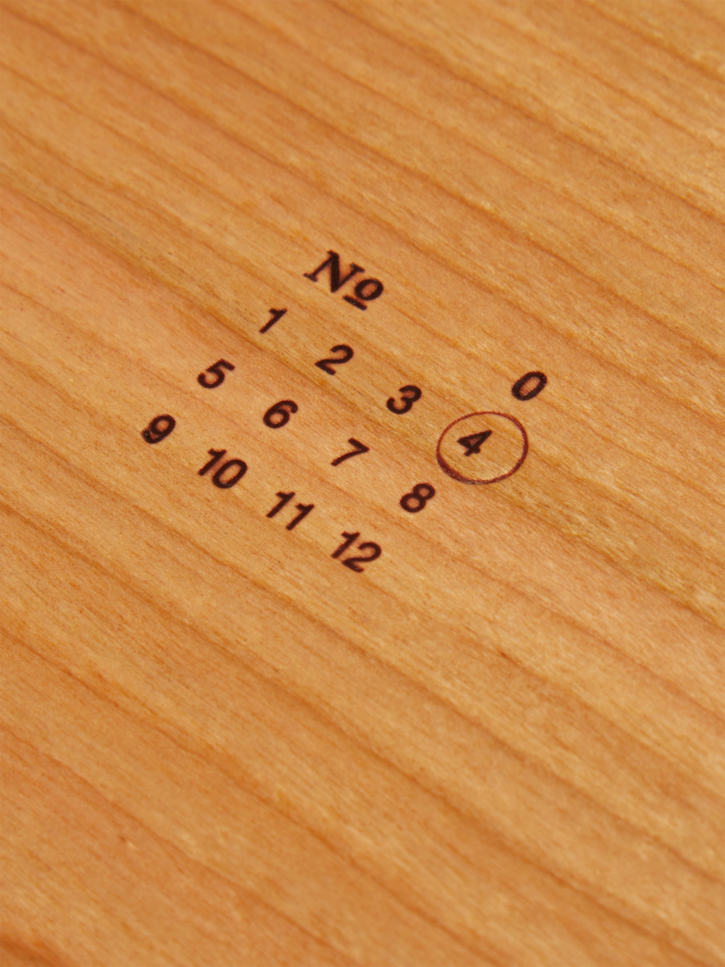 Hand-Carved Cherry Wood Small Box