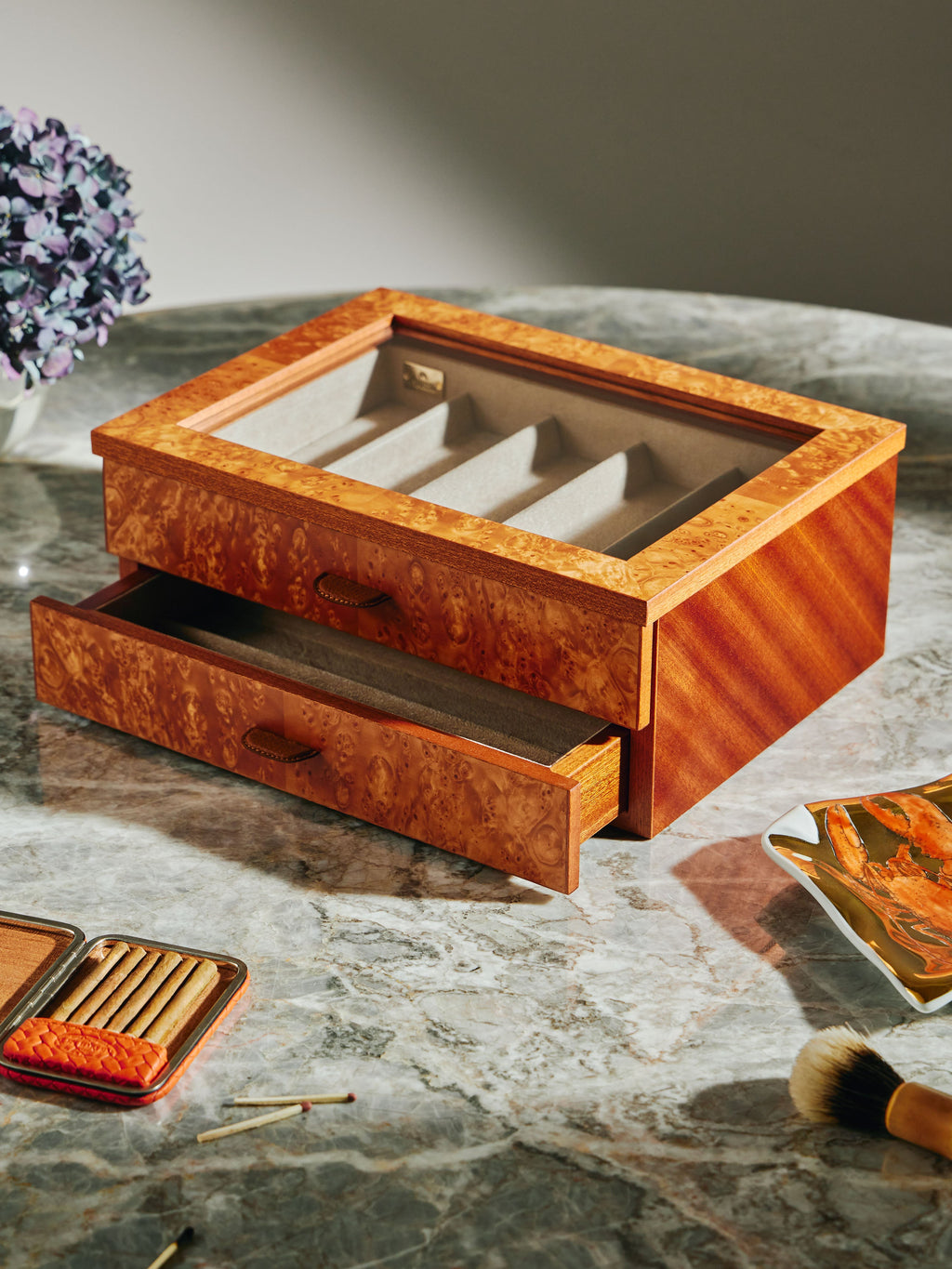 Tempo Wood Watch Box (9 Watches)