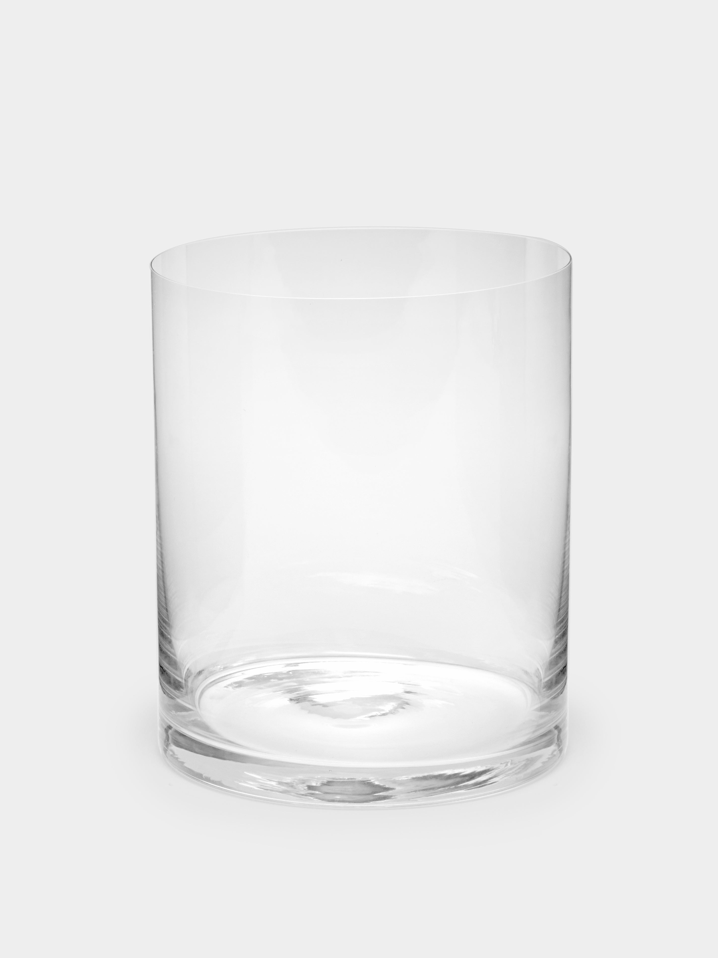 Hand-Blown Crystal Poppies Vase (6.5in/16.5cm)