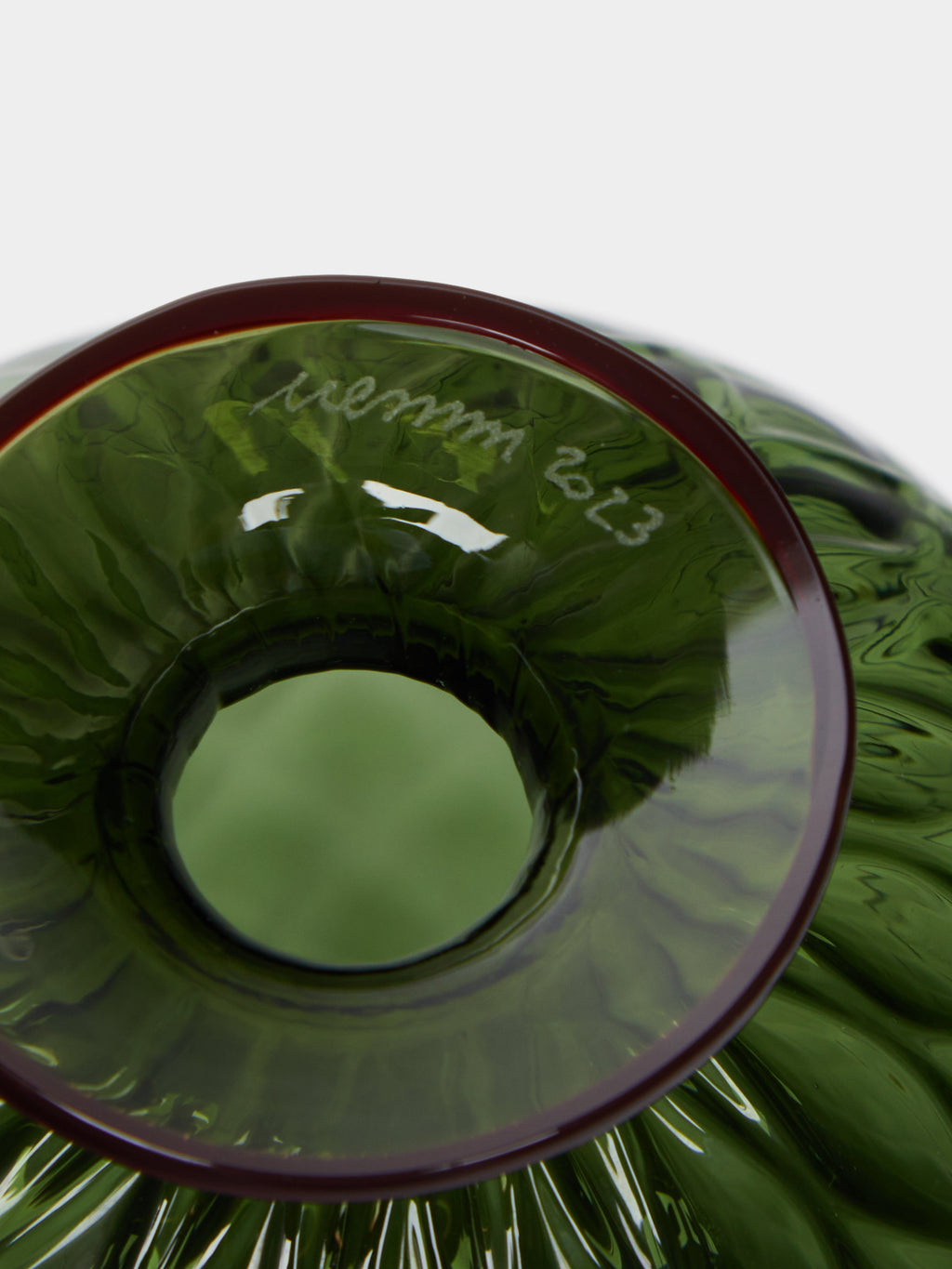 Monofiore Balloton Hand-Blown Murano Glass Bud Vase (4.5in/11cm)