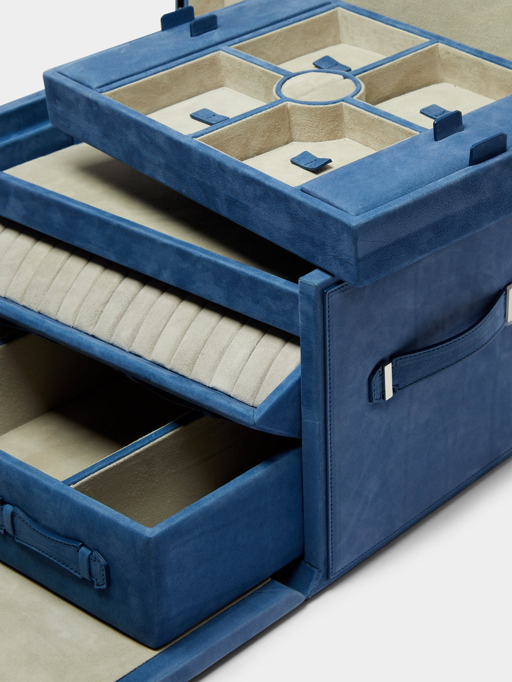 Leather Large Jewelry Box