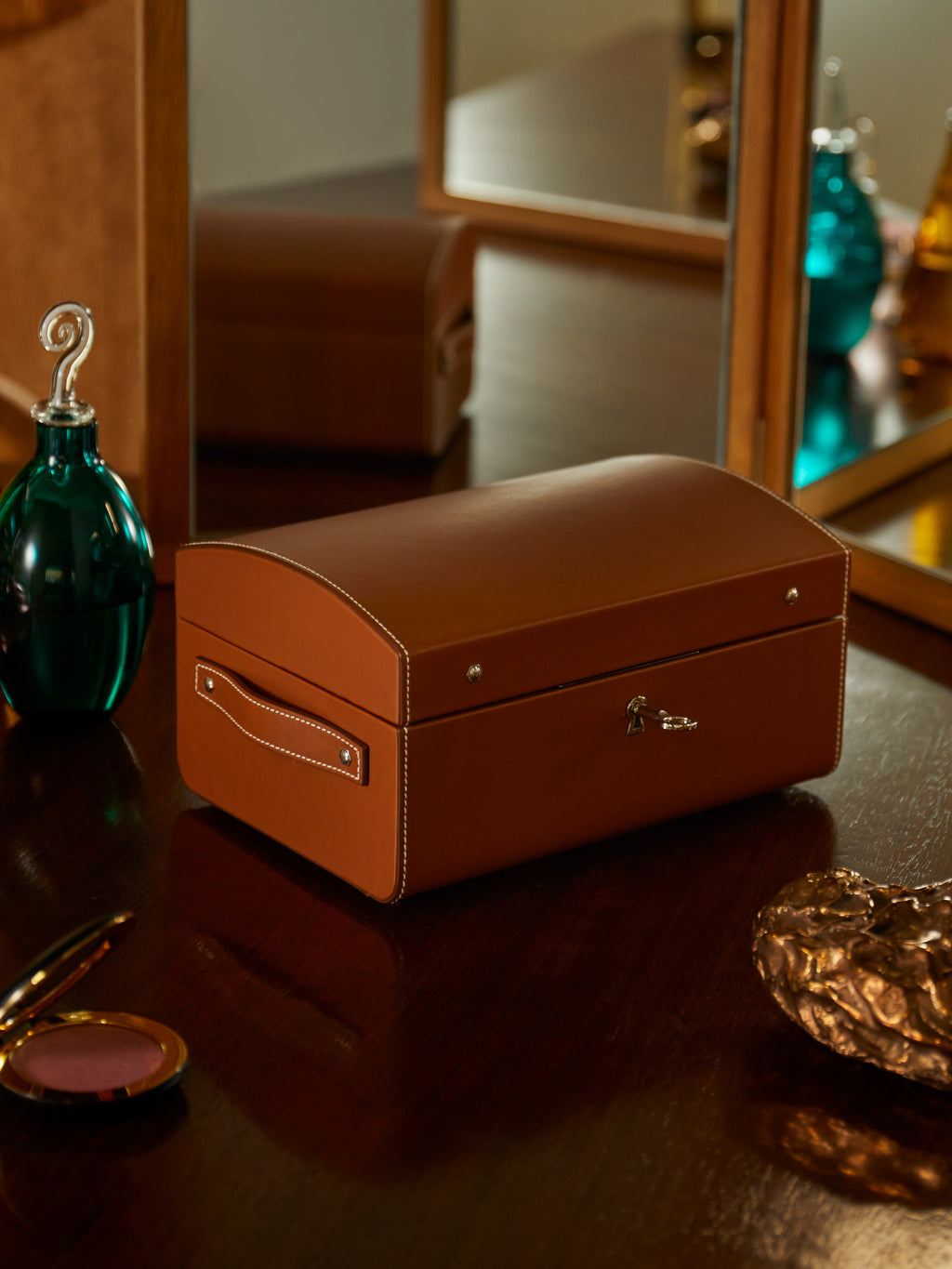 Nomadic Leather Jewelry and Watch Box