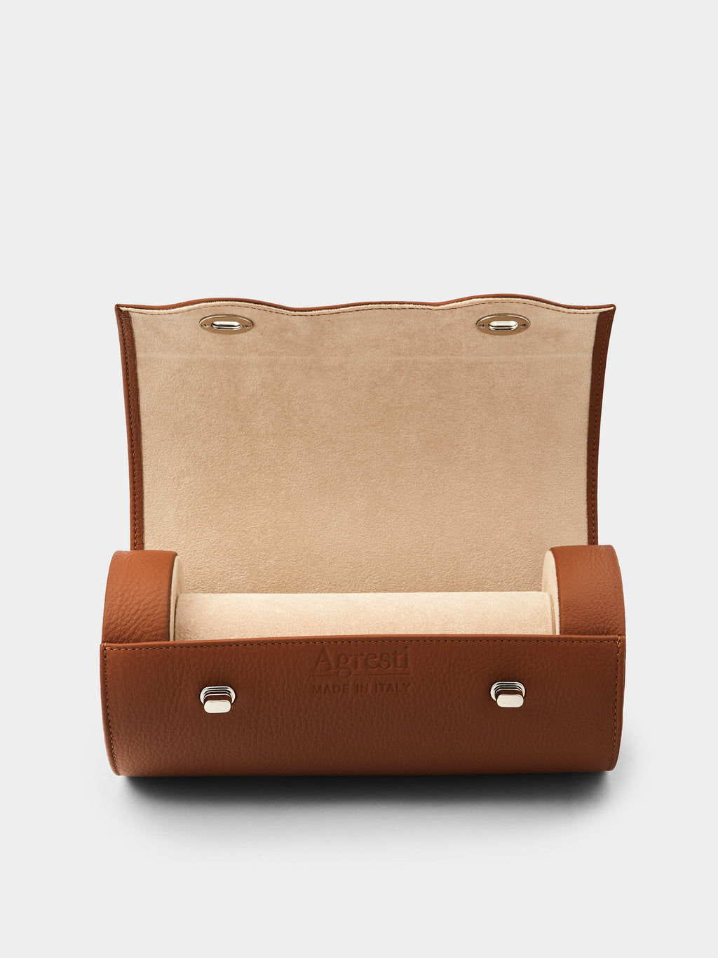 Leather Watch Roll (4 Watches)