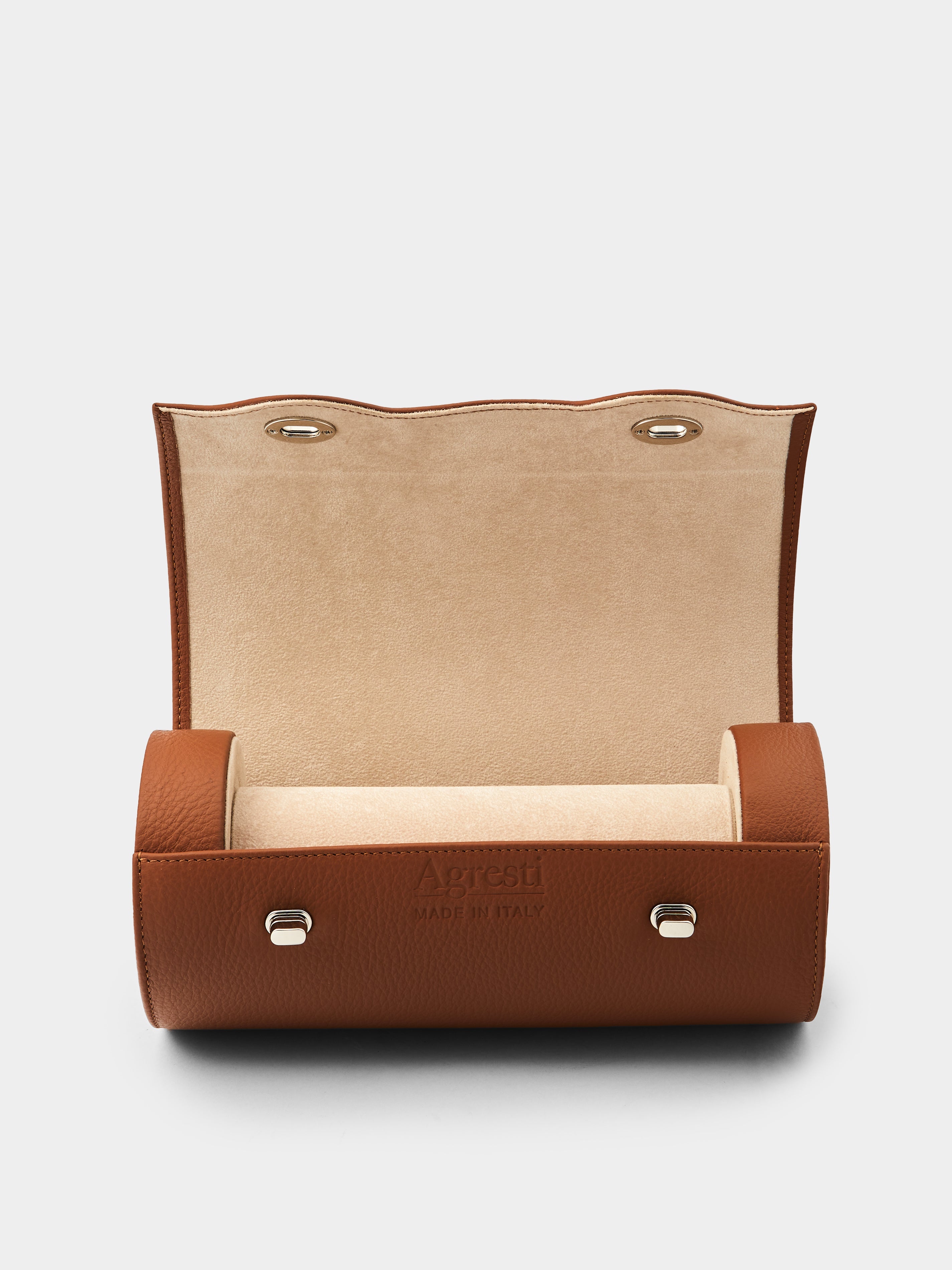 Leather Watch Roll (4 Watches)