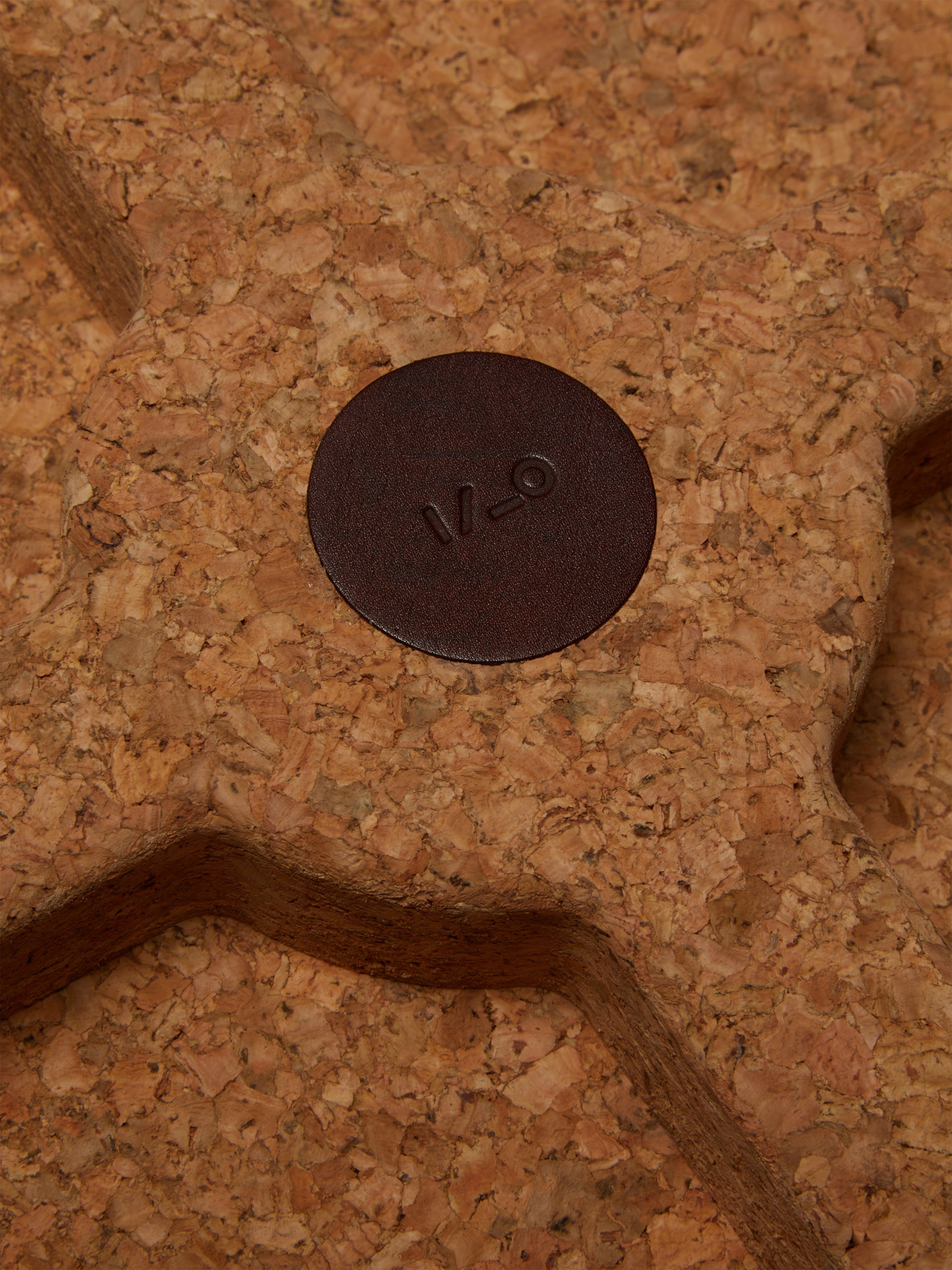 Pithos Leather Laundry Basket