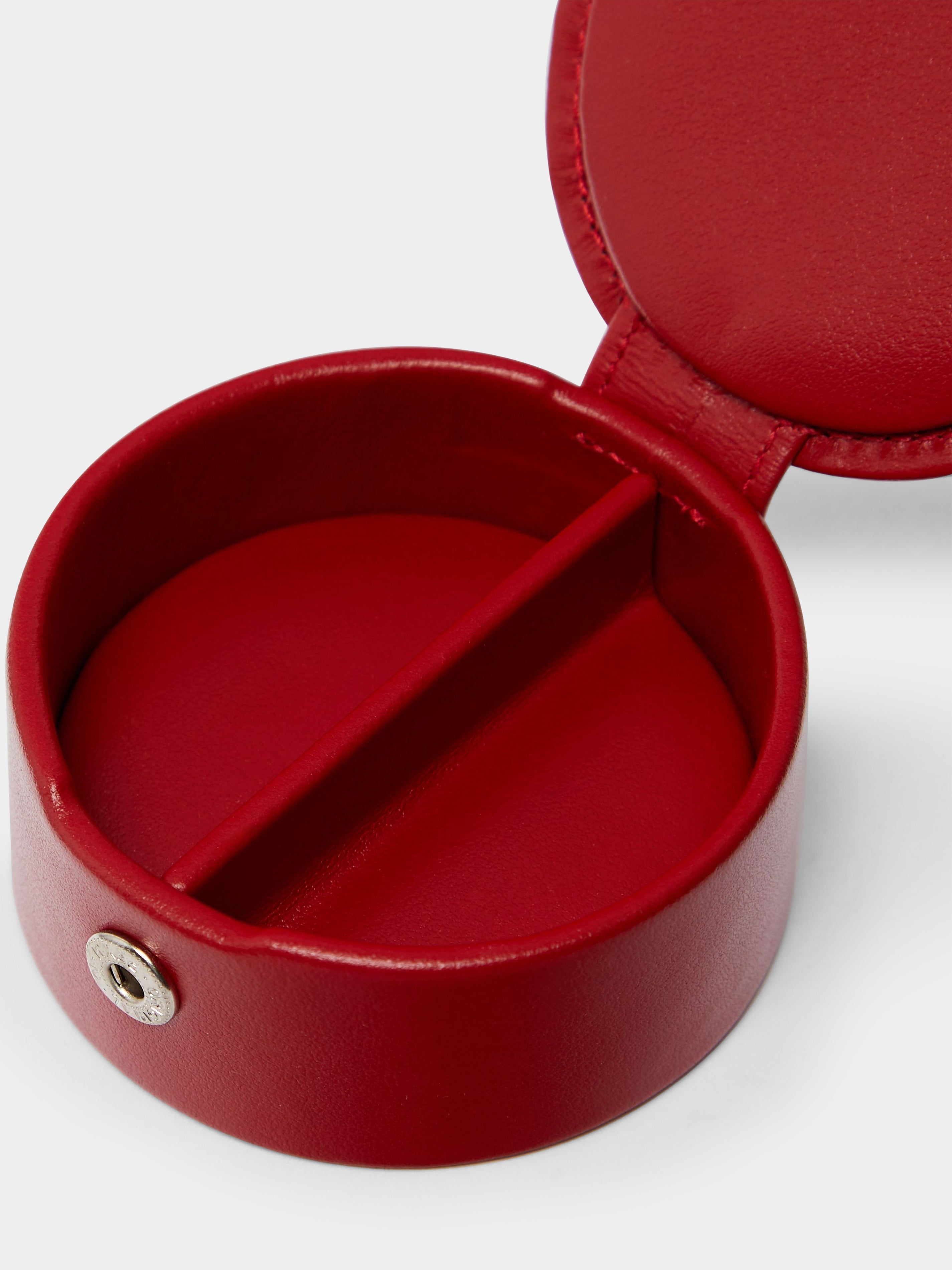 Leather Travel Cufflinks Box