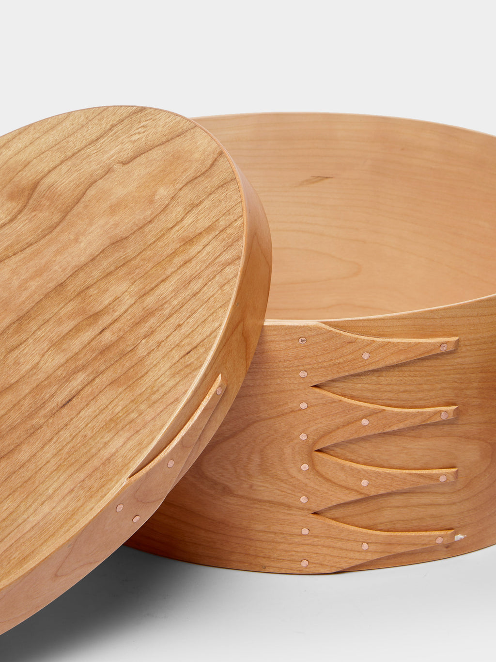 Cherry Wood Oval Large Box