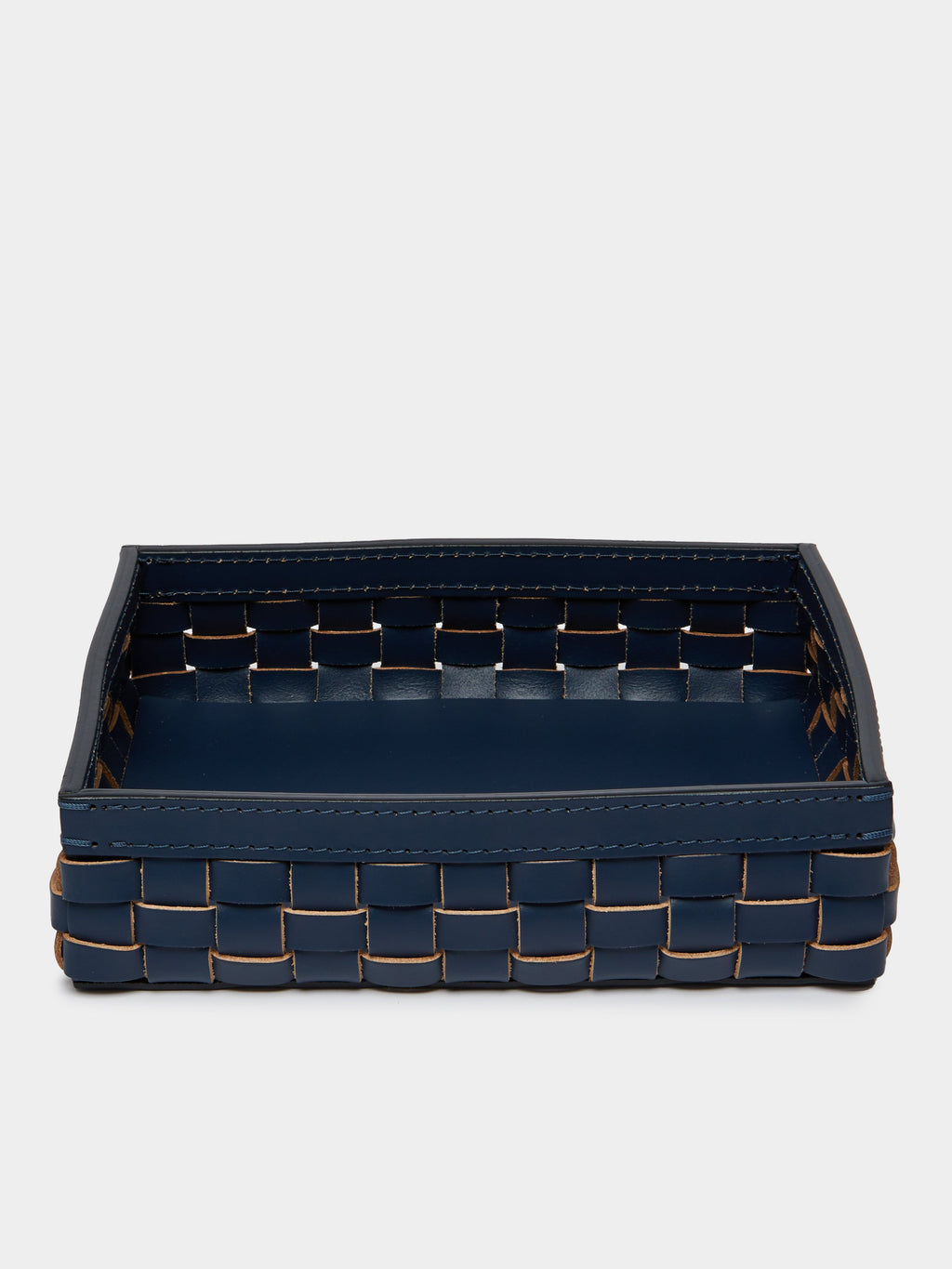 Barcelona Water-Resistant Leather Low Basket