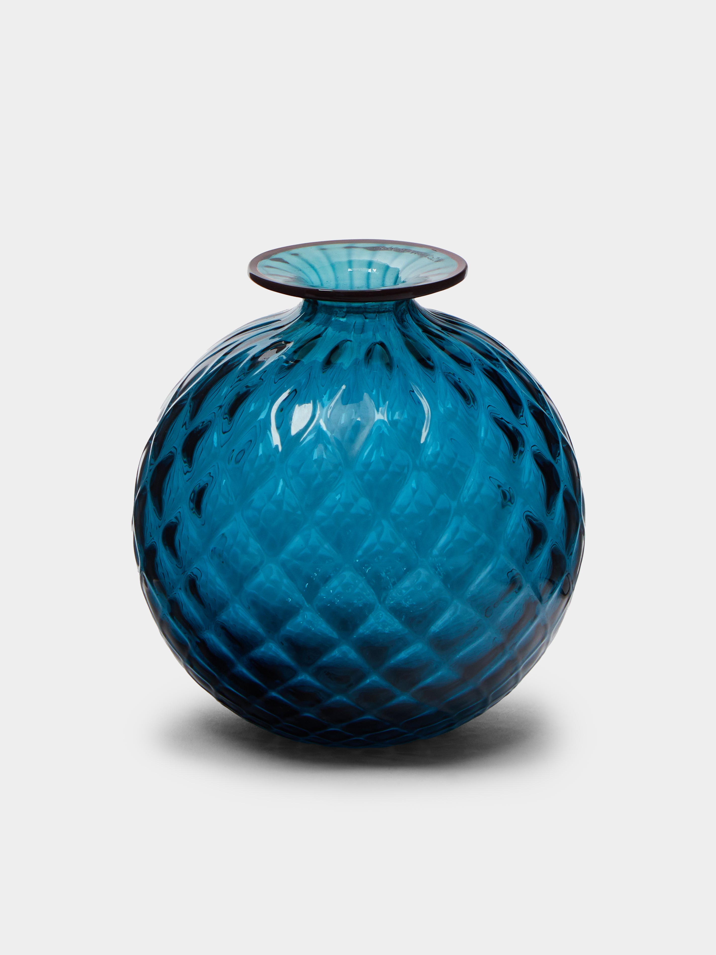 Monofiore Balloton Hand-Blown Murano Glass Bud Vase (4.5in/11cm)
