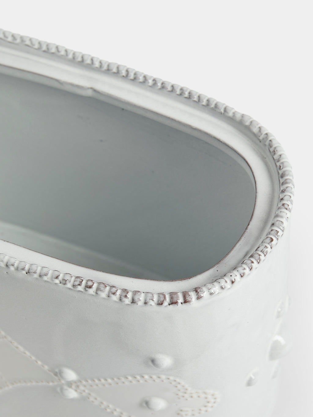 Hand-Built Ceramic Bough Vase (7in/17.5cm)