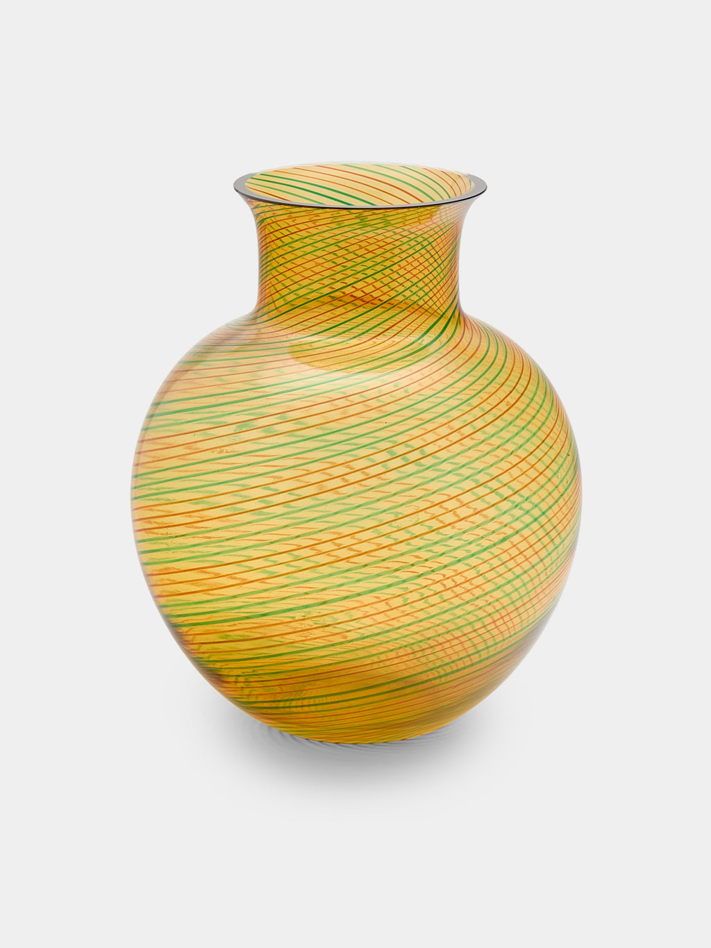1980s Tagliapietra Murano Glass Vase (12in/30cm)