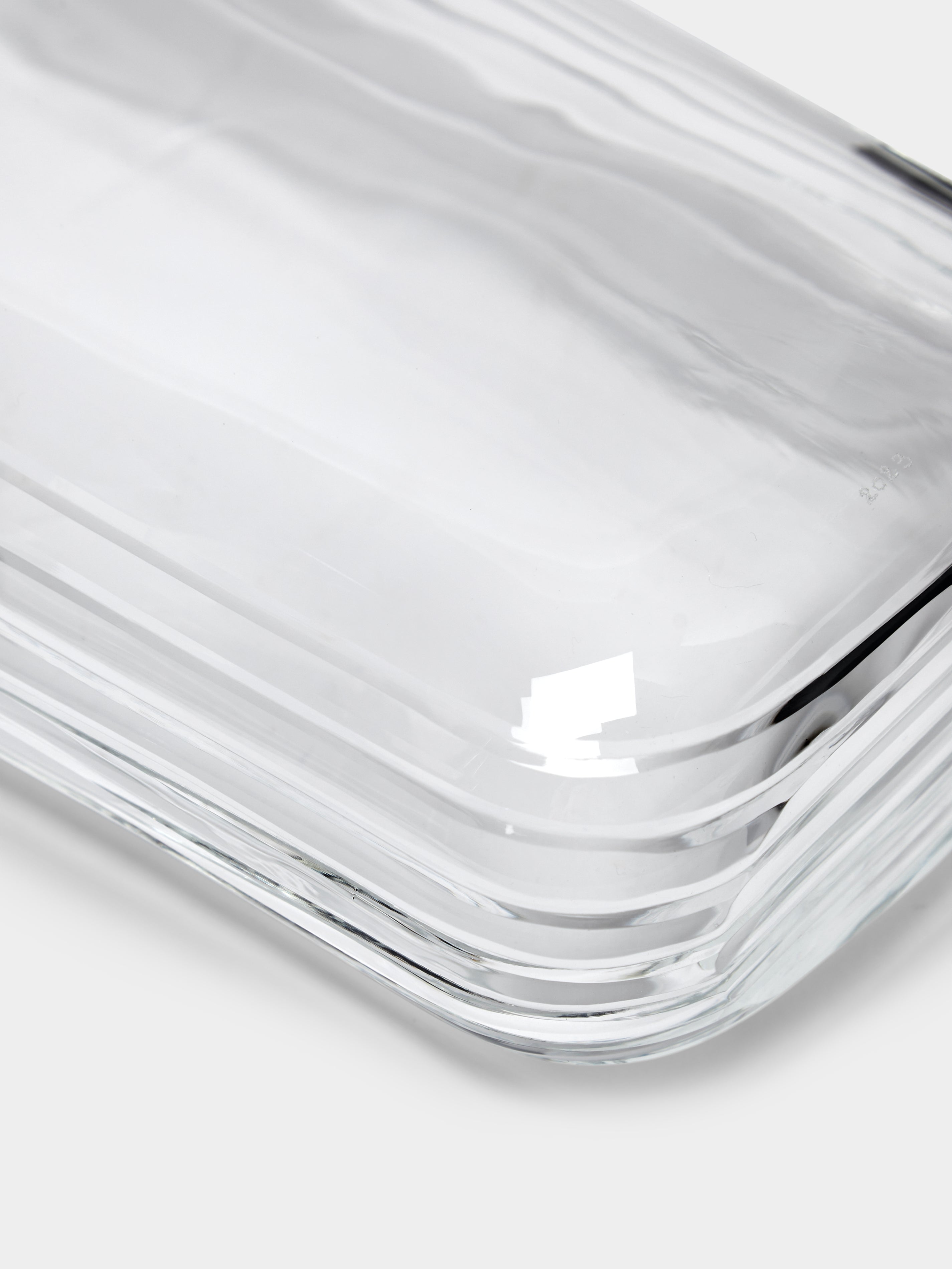 Ovale Tagli Hand-Blown Murano Glass Vase (11in/28cm)