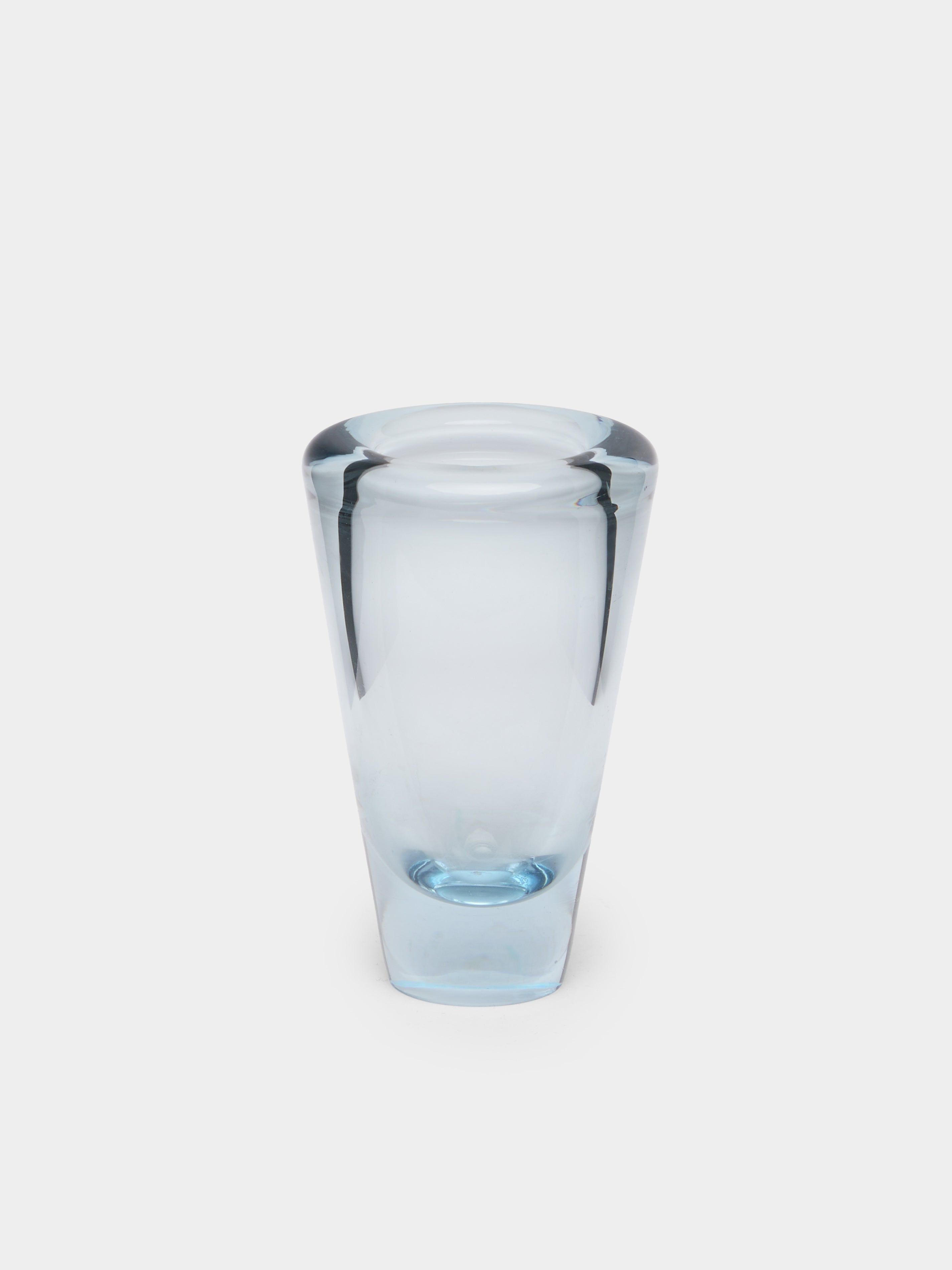 1950s Holmegaard Crystal Bud Vase (5in/13cm)