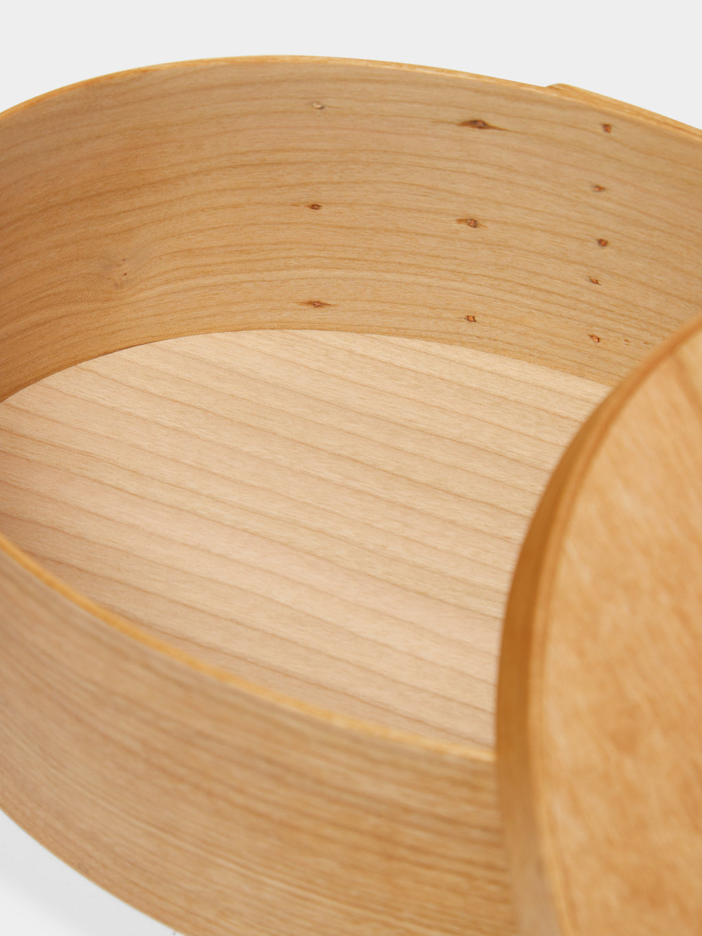 Hand-Carved Cherry Wood Small Box