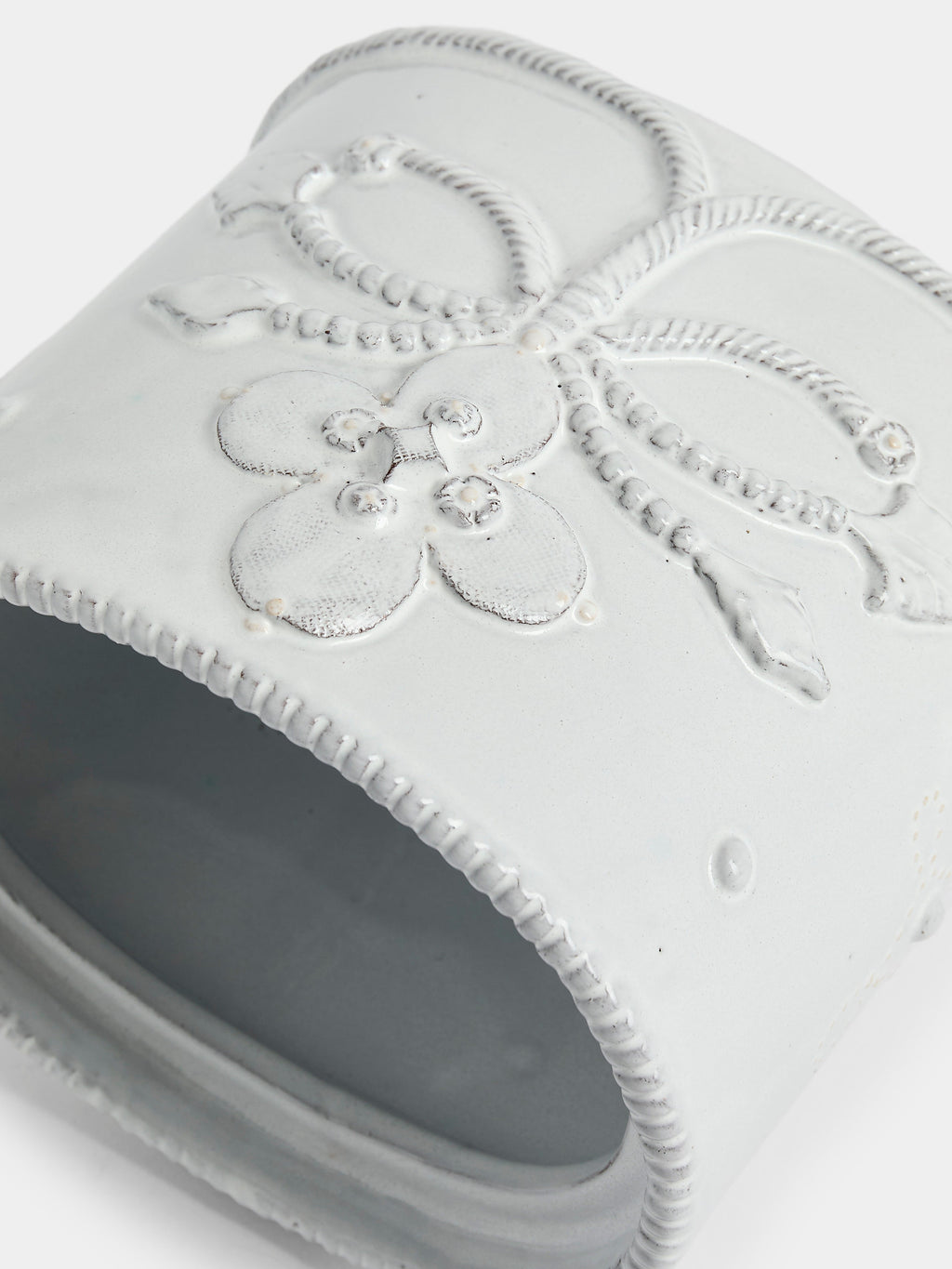 Hand-Built Ceramic Bough Vase (7in/18cm)