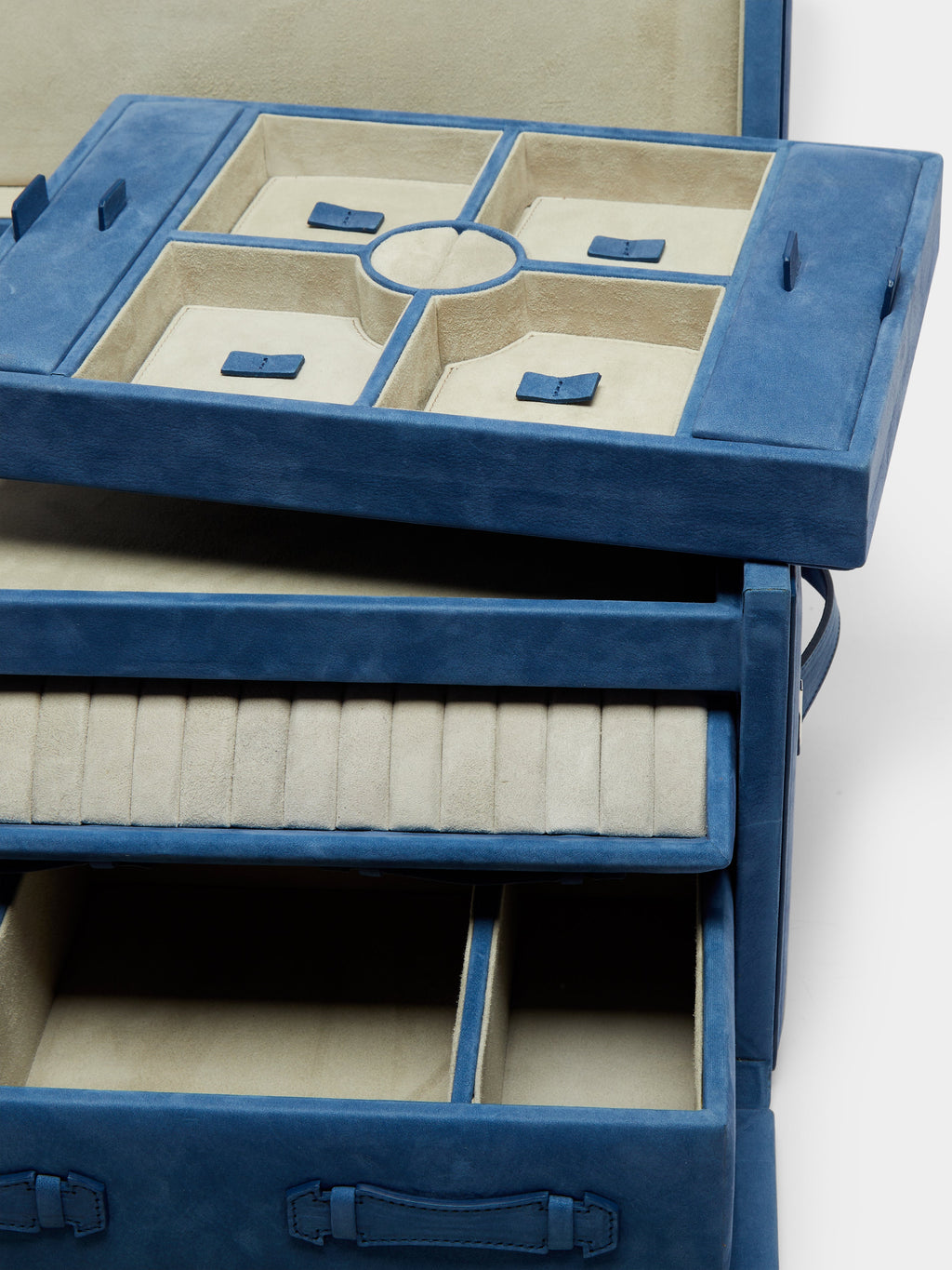 Leather Large Jewelry Box