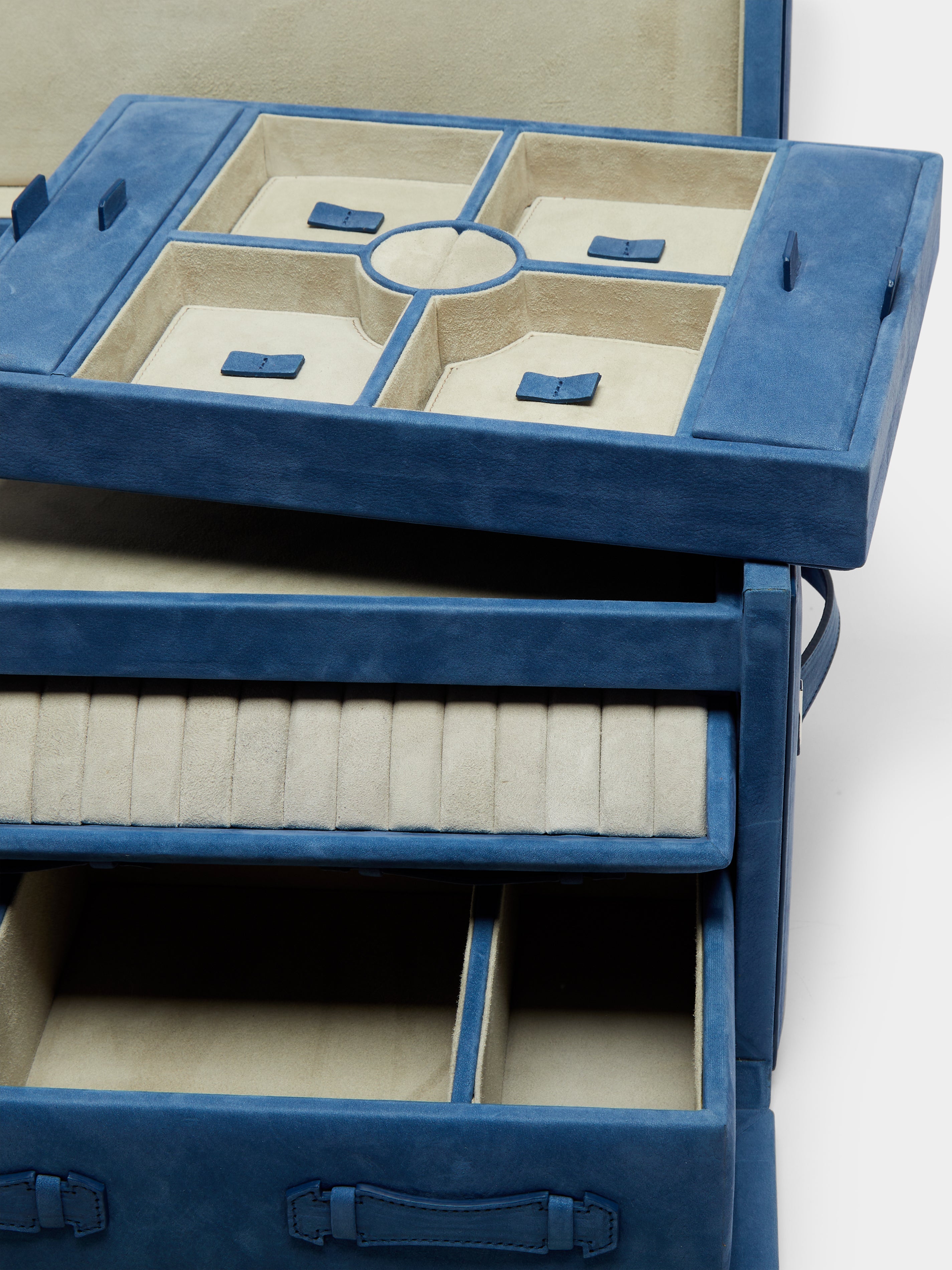 Leather Large Jewelry Box