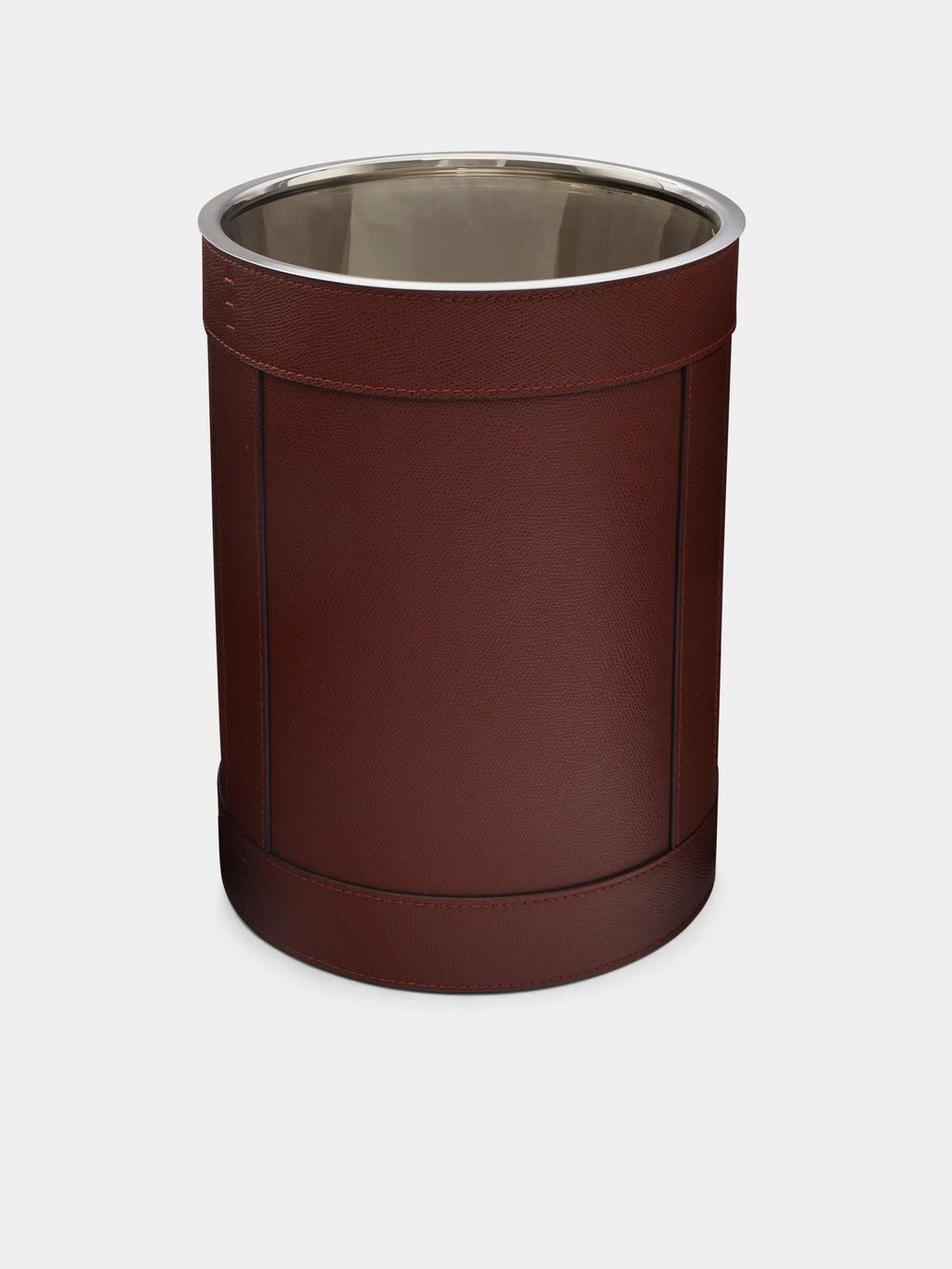 Brus Leather Wastepaper Bin