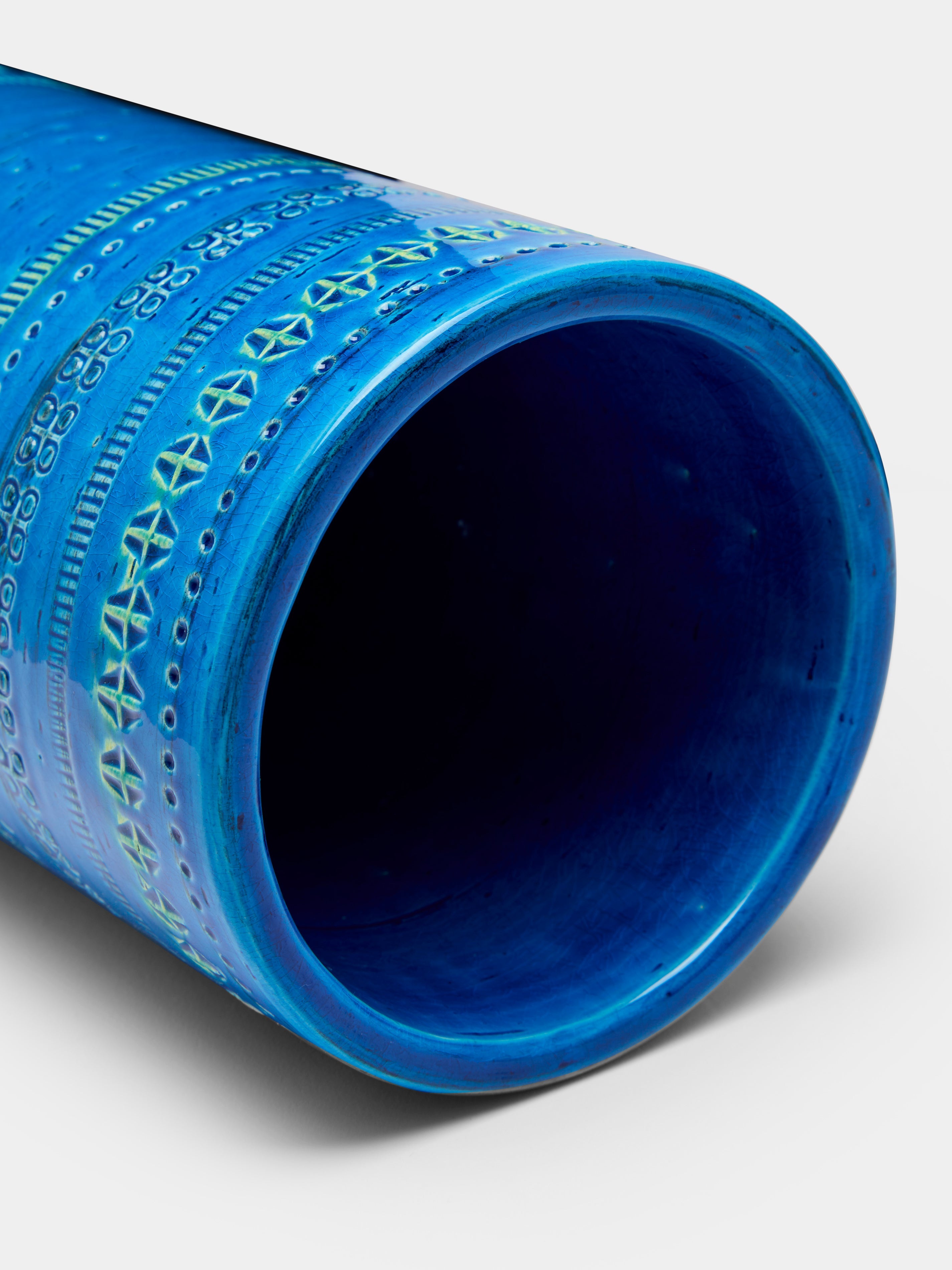 Rimini Blu Ceramic Vase (12in/30cm)