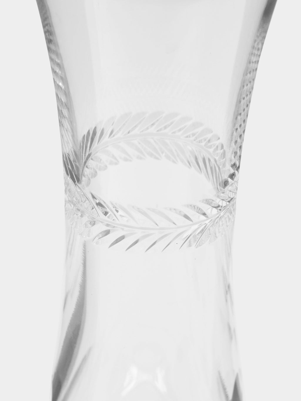 Chenonceaux Hand-Blown Crystal Bud Vase (8in/20cm)
