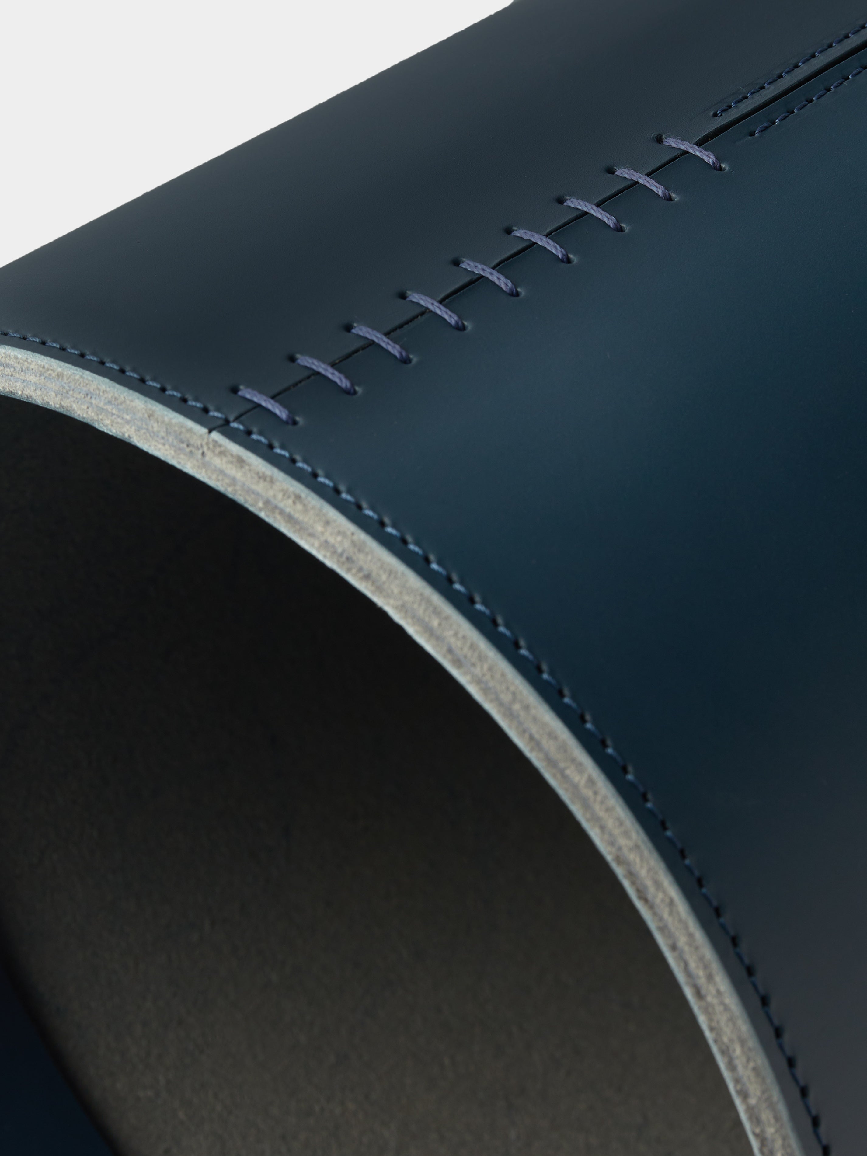 Orvieto Leather Wastepaper Bin